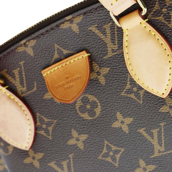 Louis Vuitton  Rivoli PM Monogram Canvas Satchel Bag Brown - Picture 11 of 16